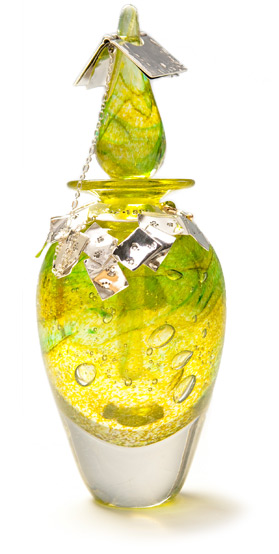 Glass perfume bottle from Alex's Box commission